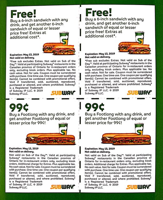 Printable Subway Coupons 2024 Pdf taryn elisabeth