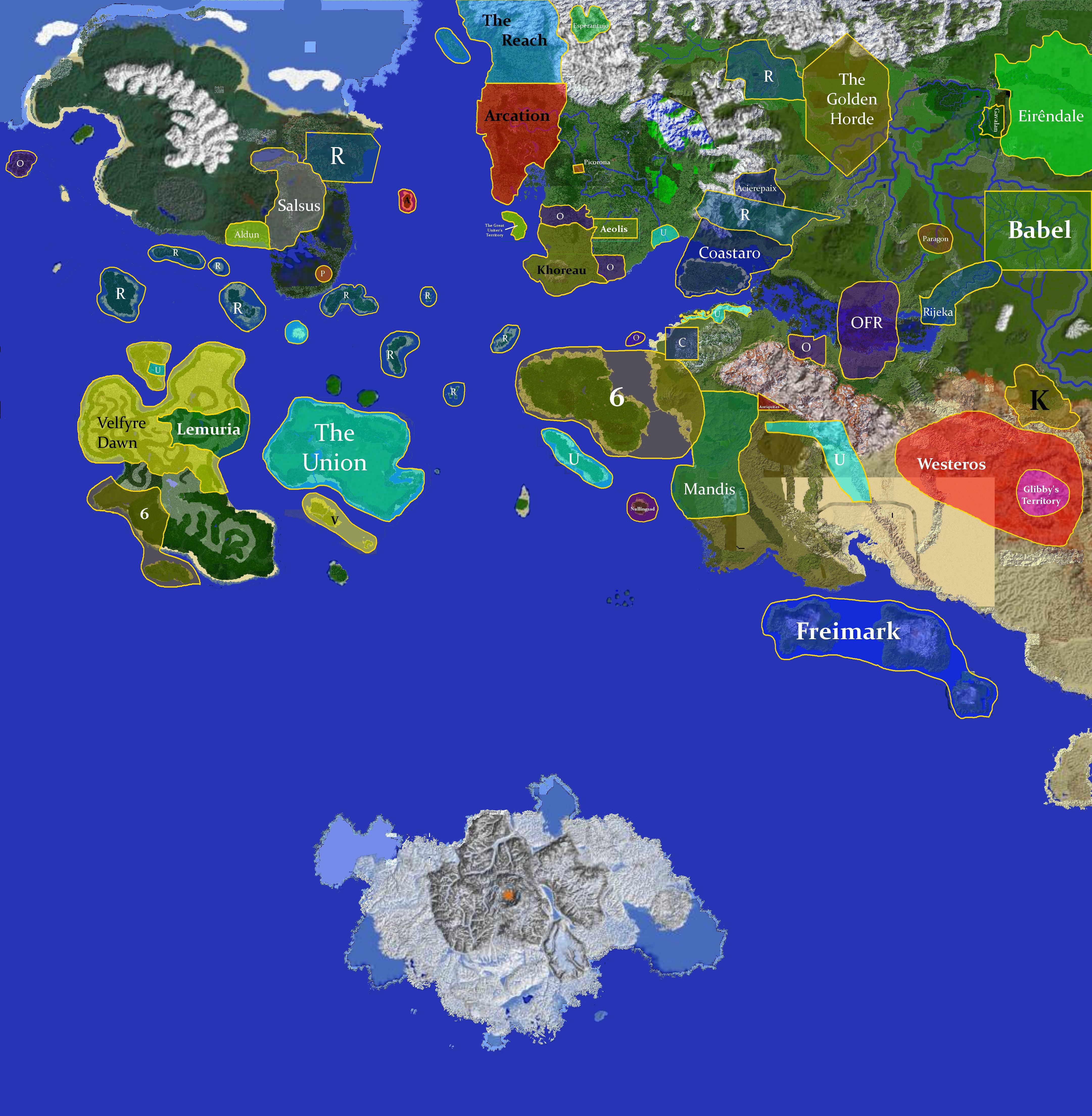 2.0 Claims Map : r/CivilizatonExperiment