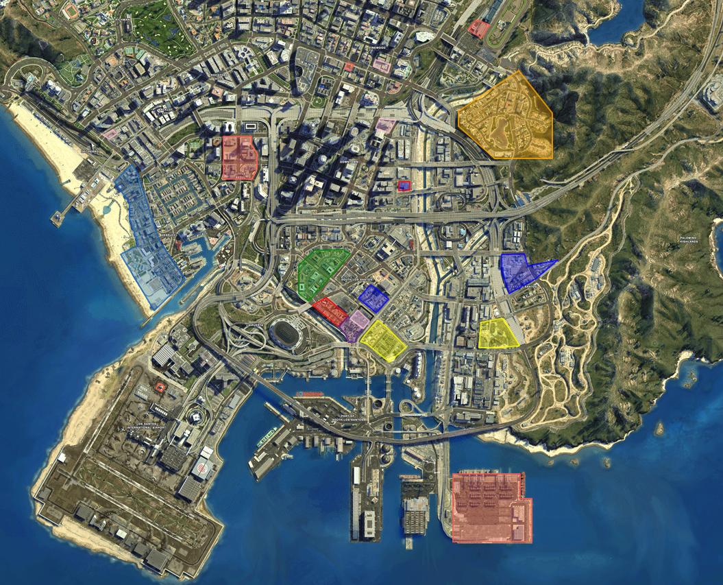 Gta Rp Gang Turf Map - vrogue.co