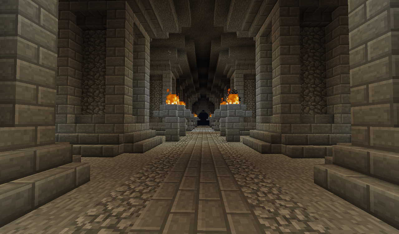 Minecraft Underground City image.