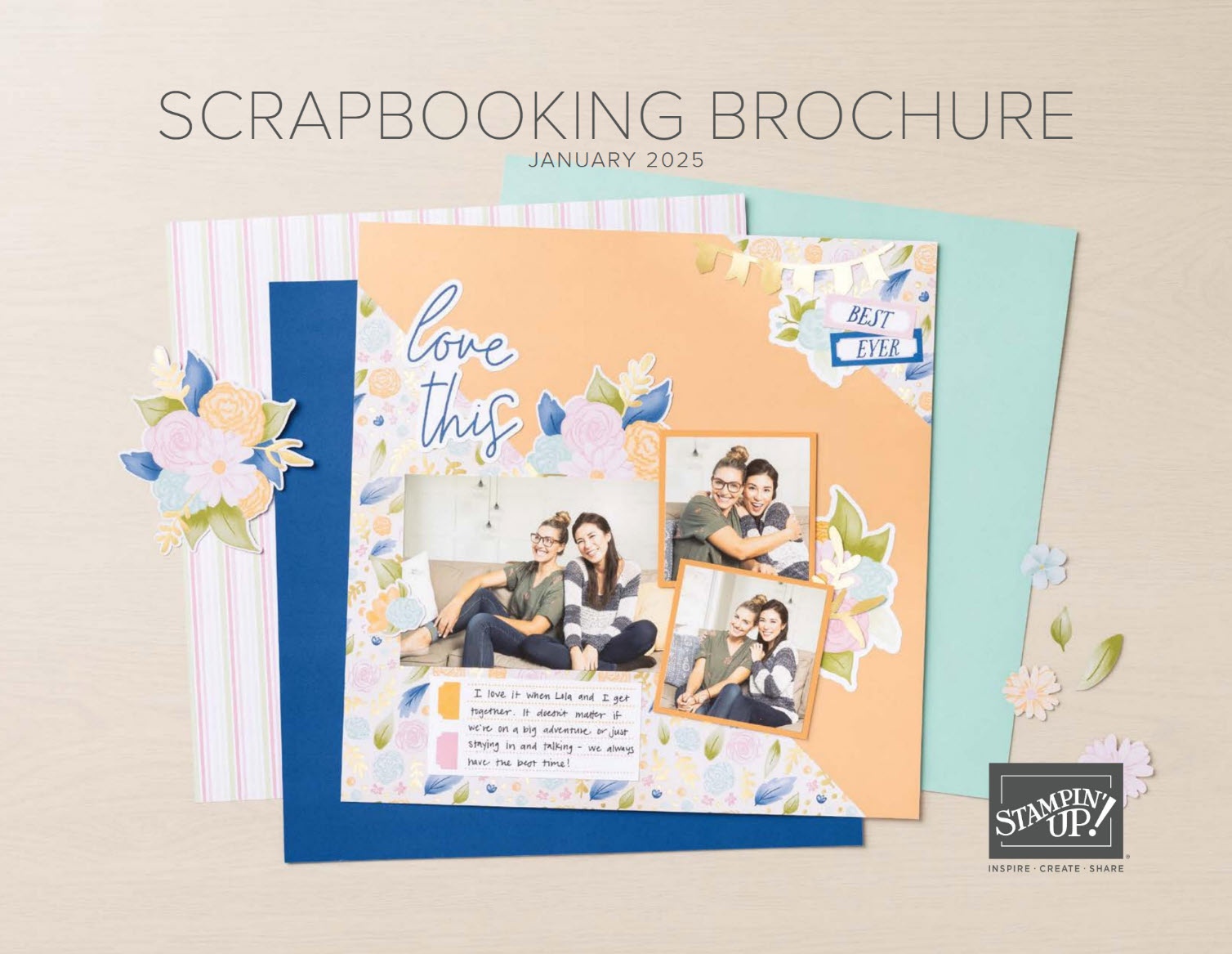 Stampin' Up! Scrapbook Brochure