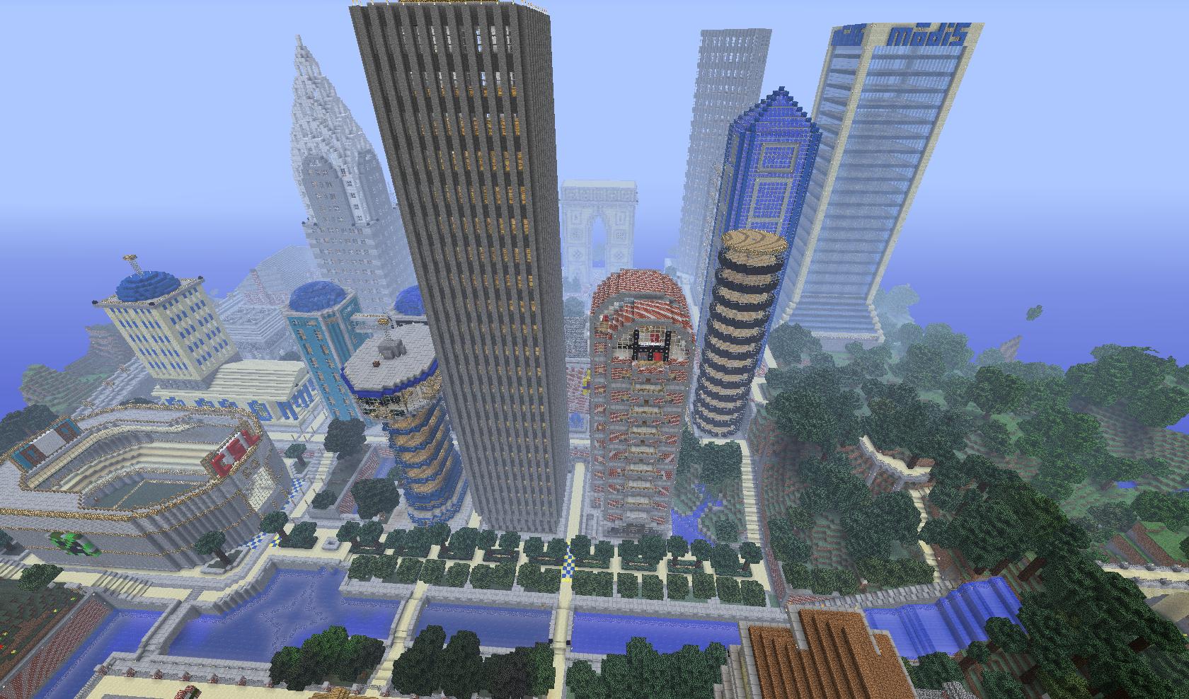 Aktuální držení těla Farmakologie minecraft modern city map jít ...