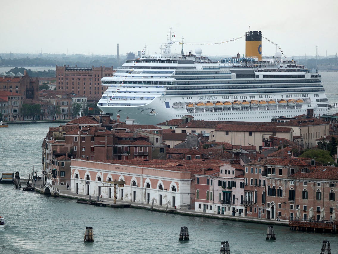 Places Being Ruined by Cruise Ships Due to Overtourism, Pollution