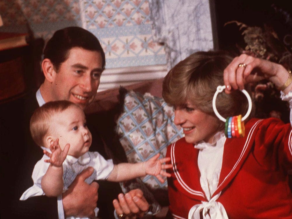 Princess Diana And Her Sons