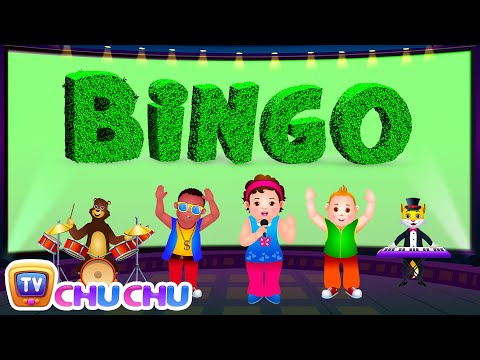 Bingo Dog Song Nursery Rhymes Karaoke Songs For Children Chuchu Tv Rock N Roll