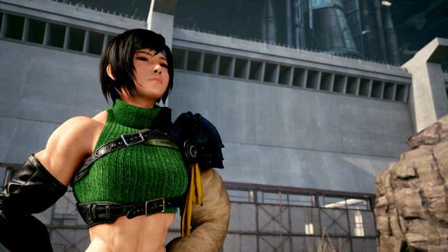 Nexus modder FudgeX02 transforms Final Fantasy VII Remake's Yuffie into a bodybuilder.