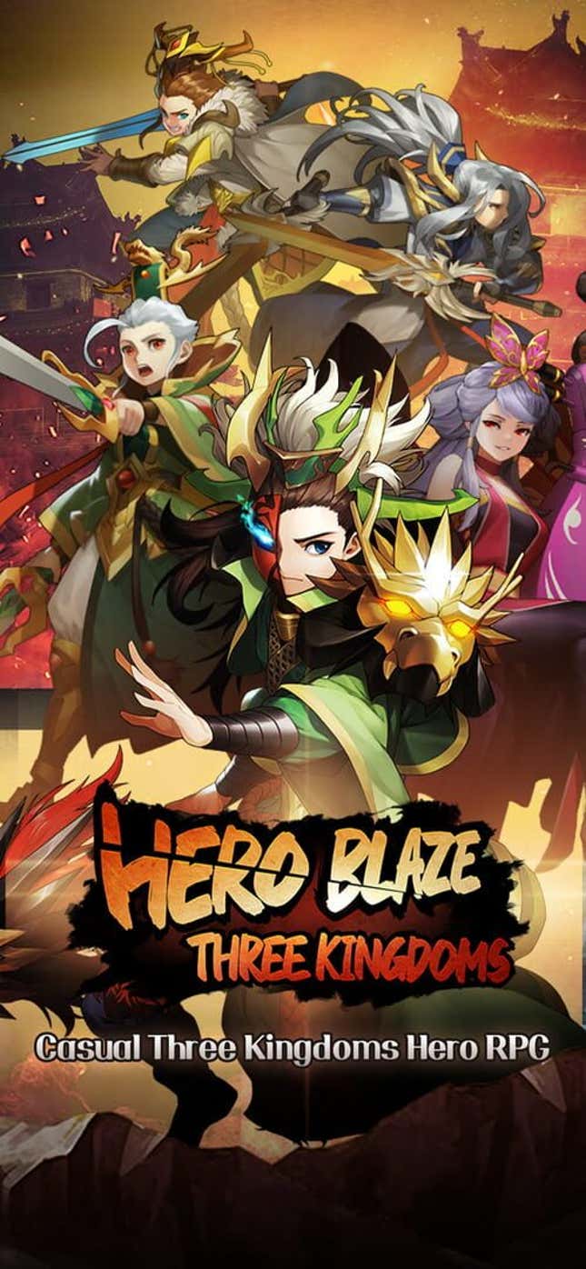 Hero Blaze: Three Kingdoms Screenshots and Videos - Kotaku