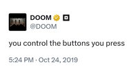 Six Years Ago, 'DOOM' Hit Us With 'You Control The Buttons You Press', And Purists Haven't Recovered Since