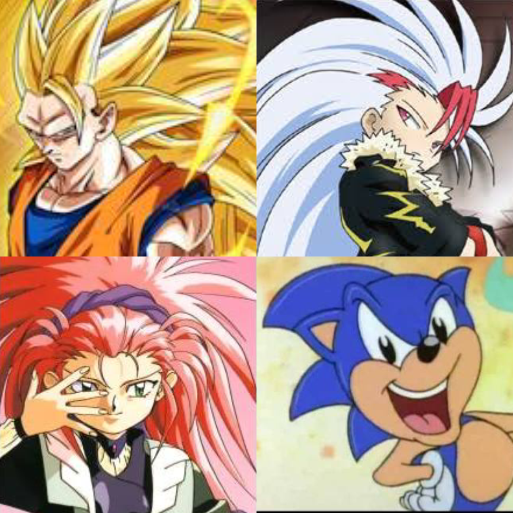 Spiked Hair Anime Manga Know Your Meme Can you name the fictional characters with spiky hair by the pictures? spiked hair anime manga know your