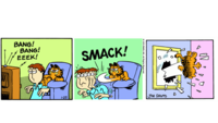 BANG! BANG! EEEK! 1-25 SMACK! Oooo0 V 1979 PAWS, INC. All Rights Reserved. JIM DAVIS