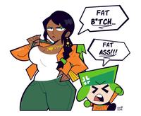 JL FAT B*TCH... FAT ASS!!! Goo YELLO