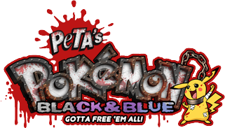 PeTAs BLACK&BLUE GOTTA FREE 'EM ALL