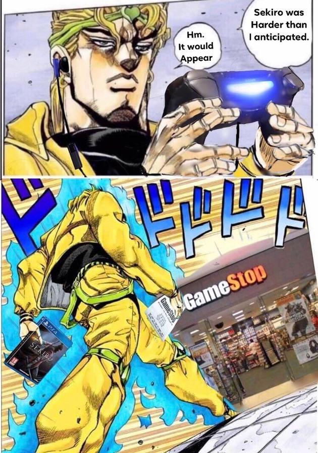 Dio Walk / Gamer Dio | Know Your Meme