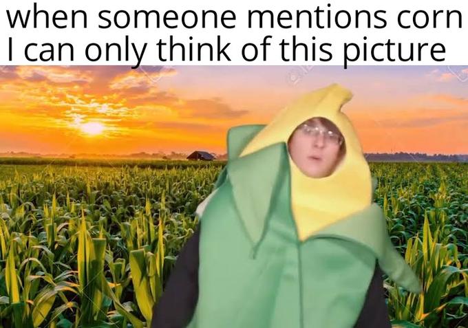 when someone mentions corn I can only think of this picture