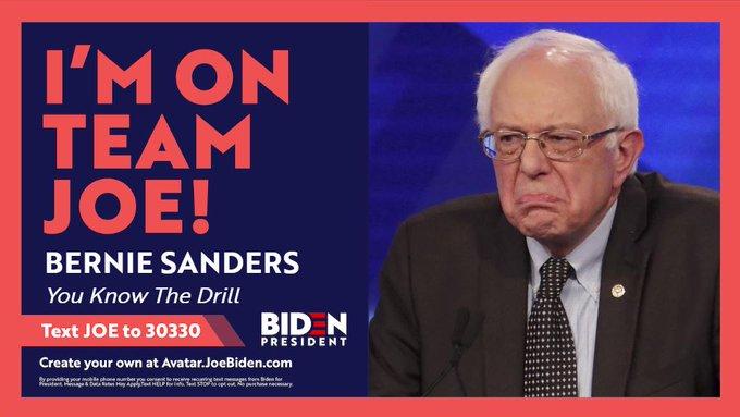 Team Joe Bernie Sanders | Team Joe | Know Your Meme