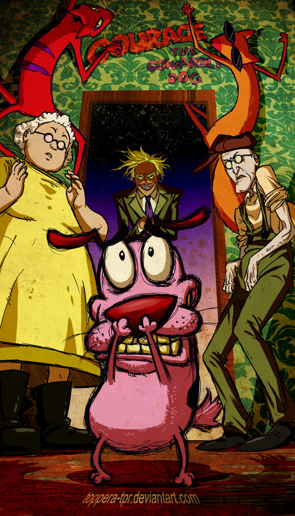 Courage the Cowardly Dog cartoon shows voice artist passes away at 81   Hindustan Times