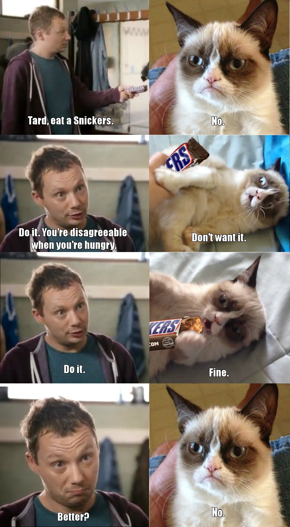 Image 627772 Snickers Hungry Commercials Know Your Meme