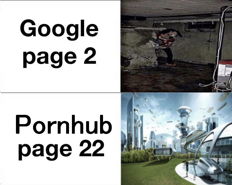 Google page 2 Pornhub page 22