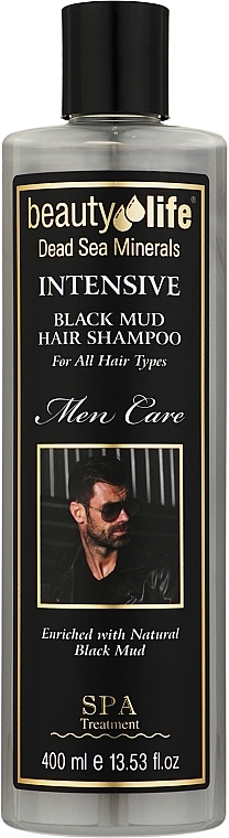 شامبو للرجال - Aroma Dead Sea Intensive Mud Shampoo For Men