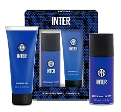 Inter Inter For Men Set (sh/gel/200ml+deo/150ml)