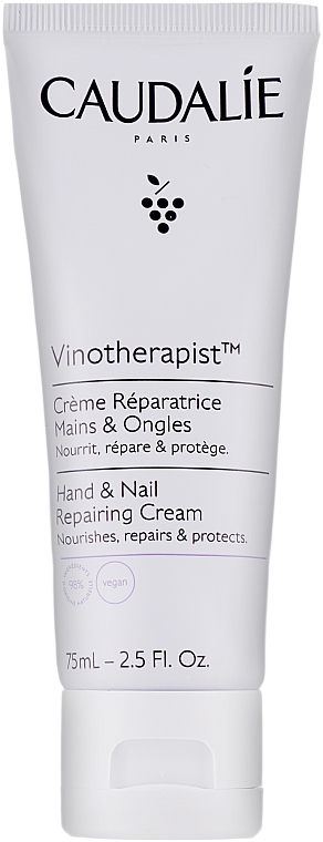 كريم لليد والاظافر - Caudalie Vinotherapist Hand & Nail Repairing Cream