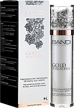 كريم الببتيد المجدد للوجه والرقبة وأعلى الصدر	 Bandi Professional Gold Philosophy Rejuvenating Peptide Cream	