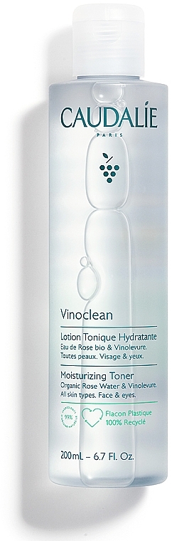 تونر مرطب للوجه - Caudalie Vinoclean Moisturizing Toner