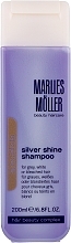 Anti-Yellow Shampoo for Blonde Hair Marlies Moller Specialist Silver Shine Shampoo