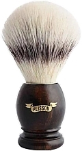 Shaving Brush Plisson Ebony Original Shaving Brush With "High Mountain White" Fibre