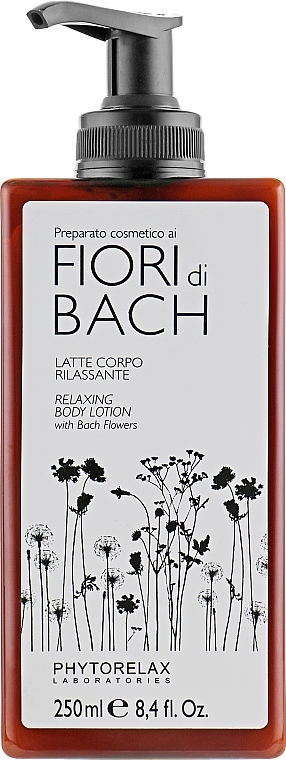 Body Lotion - Phytorelax Laboratories Bach Flowers Relaxing Body Lotion