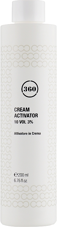 Activator Cream - 360 Vol 10 3%