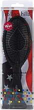 Hair Brush, black Rolling Hills Detangling Brush For Wet Hair Black