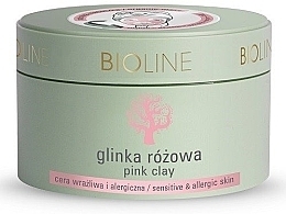 الطين الوردي للوجه والجسم Bioline Pink Clay