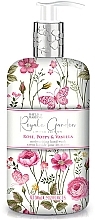 Hand Liquid Soap Baylis & Harding Royale Garden Rose Poppy And Vanilla Hand Wash