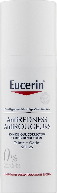 كريم نهاري مضاد للاحمرار - Eucerin AntiRedness Concealing Day Care SPF 25