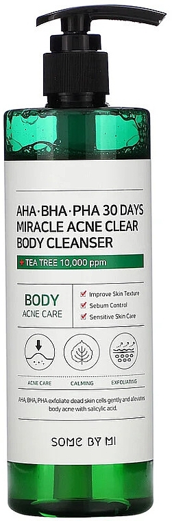 جل منظف لبشرة الجسم التي تعاني من مشاكل - Some By Mi AHA-BHA-PHA 30 Days Miracle Acne Clear Body Cleanser