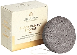 Charcoal Konjac Sponge Micaraa Black Konjak Sponge