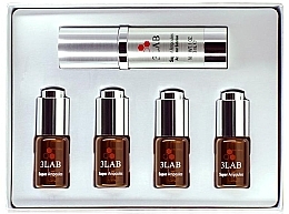 Set 3Lab Super Ampoules Brightening&Anti-Aging (serum/30ml + ampoules/4x0.7ml)