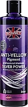 Hair Shampoo Ronney Professional Anti-Yellow Pigment Silver Power Shampoo