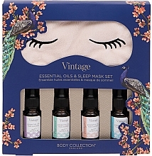 مجموعة من 5 منتجات Technic Cosmetics Vintage Essential Oils & Sleep Mask Set