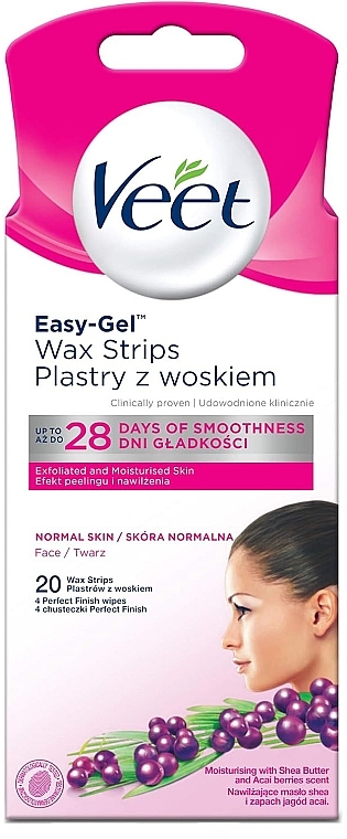 Wax Strips for Face - Veet Wax Strips for Face