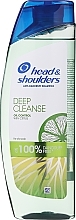 Anti-Dandruff Shampoo "Deep Cleansing. Oiliness Control" Head & Shoulders Deep Cleanse Oil Control Shampoo