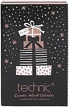 مجموعة "تقويم المجيء", 24 قطع Technic Cosmetics Advent Calendar