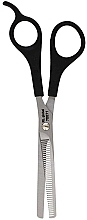 Hairdressing Scissors 70071, 15.24 cm, single-sided thinning White Silver Touch 6"