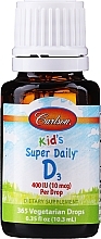 Vitamin D3 Carlson Labs Kid's Super Daily D3