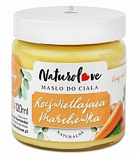 Natural Carrot Body Butter Naturolove Body Butter