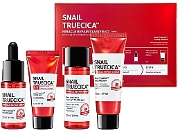 مجموعة Some By Mi Snail Truecica Miracle Repair Starter Kit (gel/30ml + toner/30ml + ser/10ml + cr/20ml)	