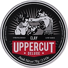 طين لتصفيف الشعر ذو لمعان منخفض Uppercut Deluxe Clay Low Shine