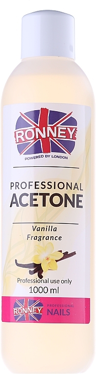 Nail Polish Remover "Vanilla" - Ronney Professional Acetone Vanilia