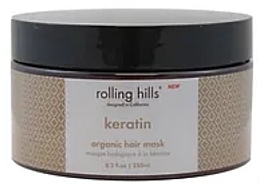 Hair Mask Rolling Hills Keratin Organic Hair Mask